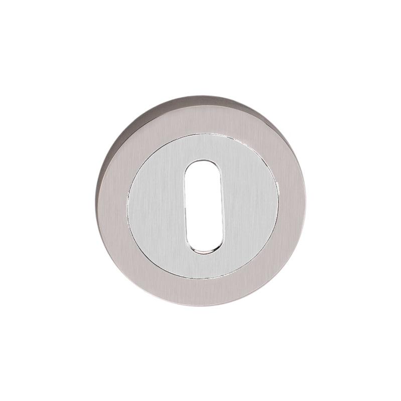 Oval Standard Escutcheon Dual Tone-Escutcheons-Yester Home
