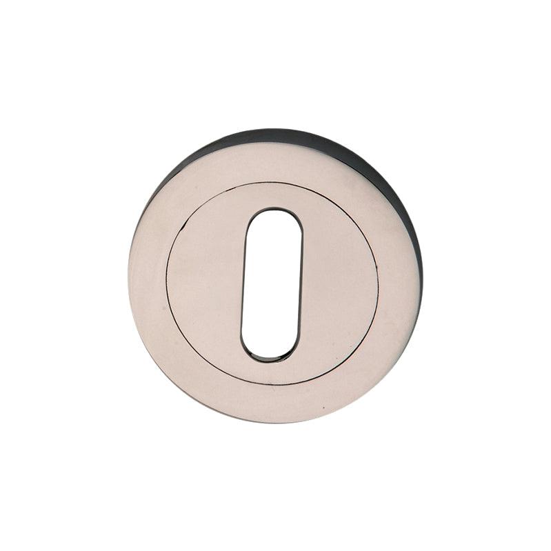 Oval Standard Escutcheon Satin Nickel-Escutcheons-Yester Home