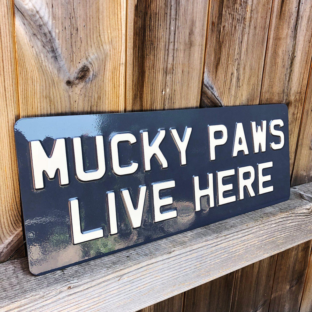 Personalised Enamel Sign-Personalised Sign-Yester Home