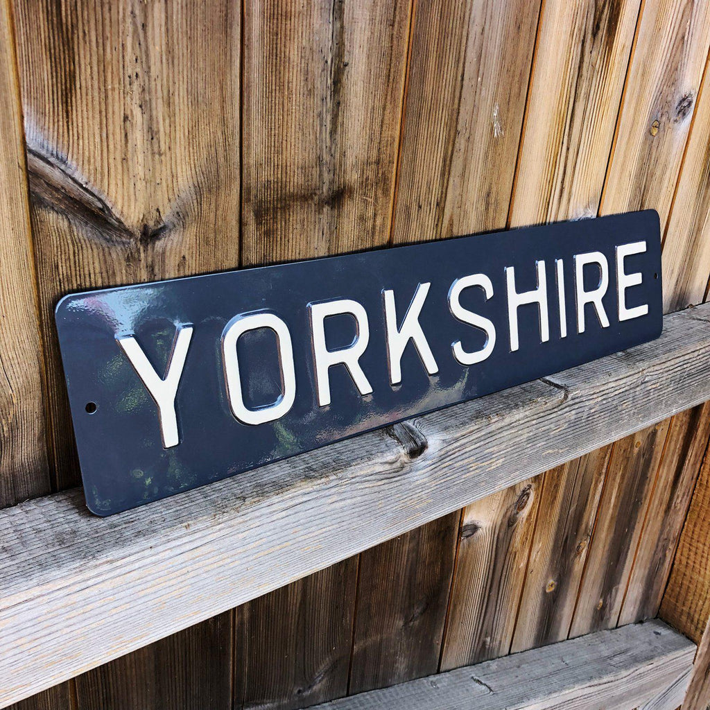 Personalised Enamel Sign-Personalised Sign-Yester Home