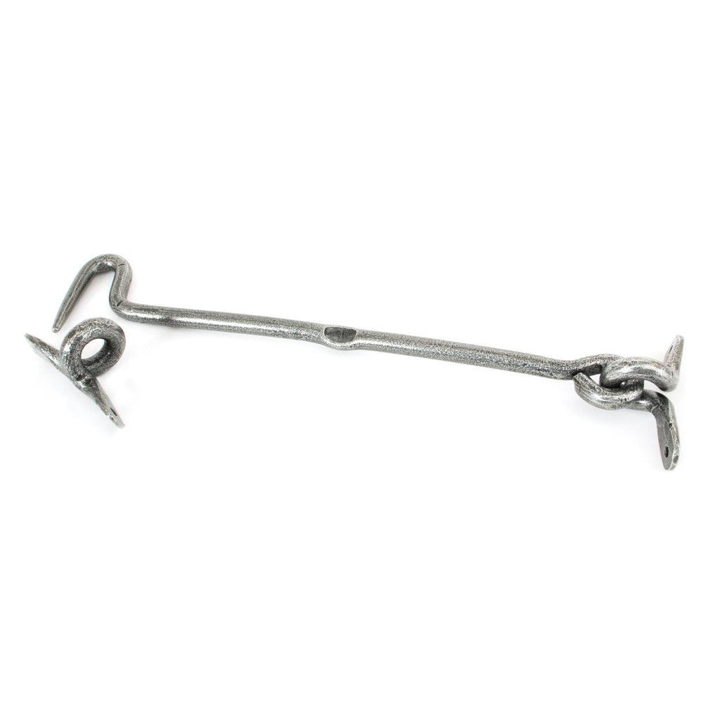 Pewter 10" Forged Cabin Hook | From The Anvil-Cabin Hooks-Yester Home