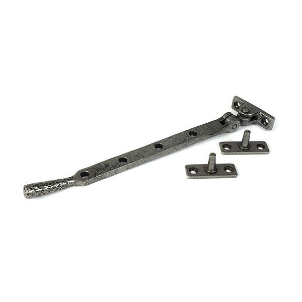 Pewter 10" Hammered Newbury Stay | From The Anvil-Stays-Yester Home
