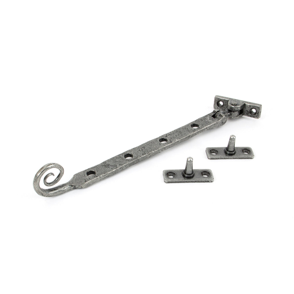 Pewter 10" Monkeytail Stay | From The Anvil-Stays-Yester Home
