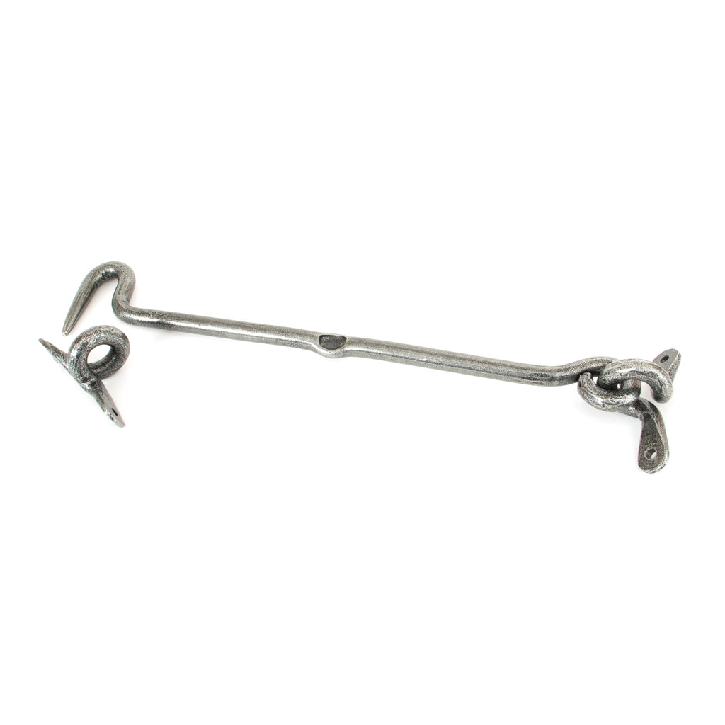 Pewter 12" Forged Cabin Hook | From The Anvil-Cabin Hooks-Yester Home