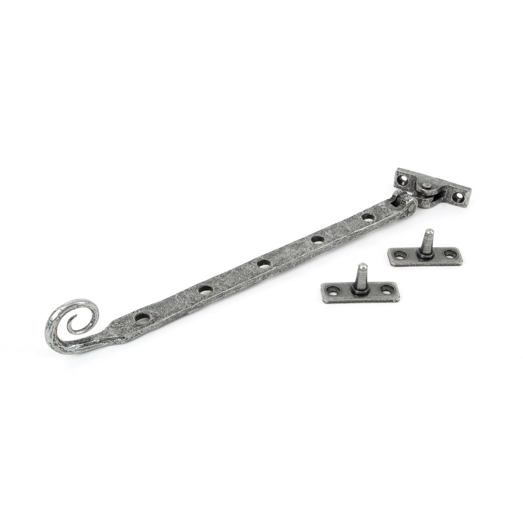 Pewter 12" Monkeytail Stay | From The Anvil-Stays-Yester Home