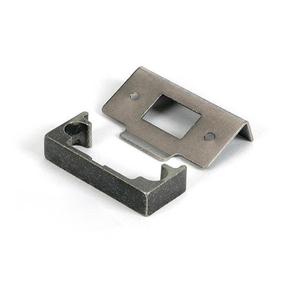 Pewter ½" Rebate Kit for Tubular Mortice Latch - Latches - From The Anvil - Yester Home