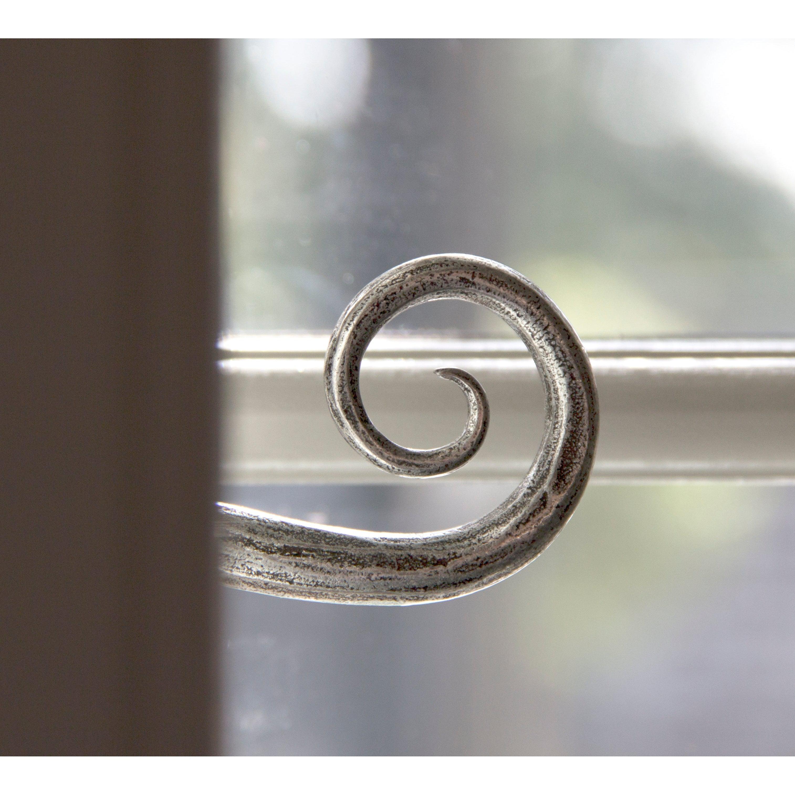 Pewter 16mm Monkeytail Espag - RH | From The Anvil-Espag. Fasteners-Yester Home