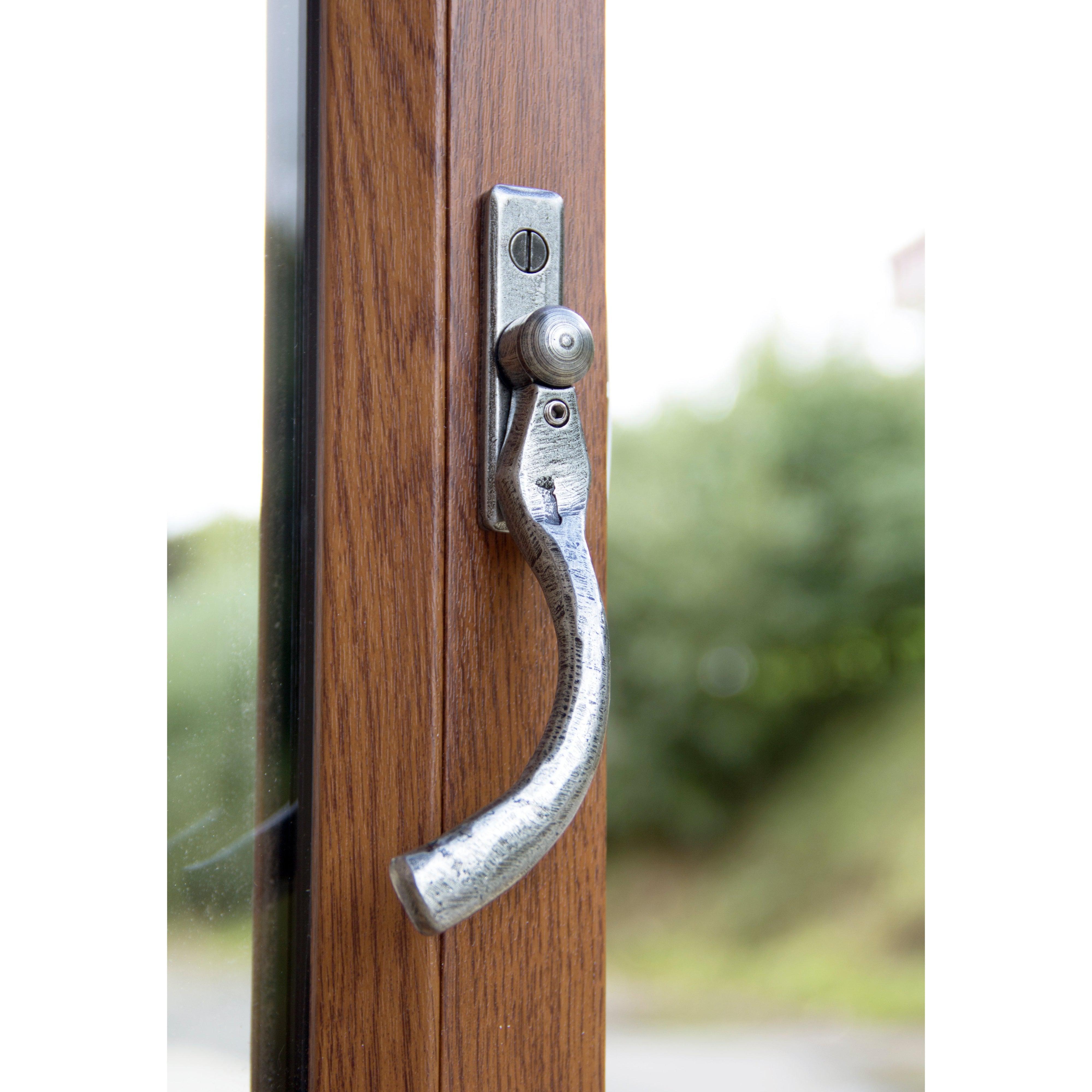 Pewter 16mm Peardrop Espag - LH | From The Anvil-Espag. Fasteners-Yester Home