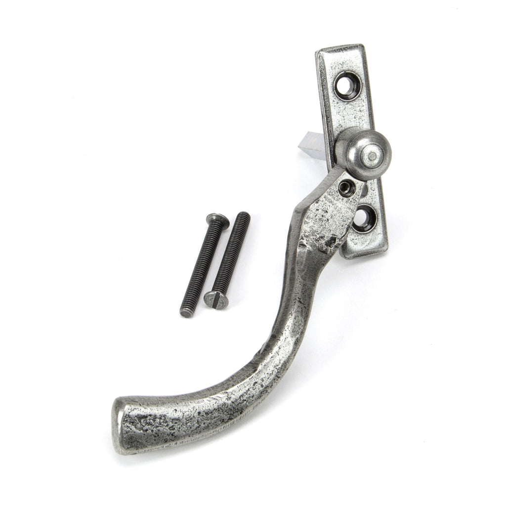 Pewter 16mm Peardrop Espag - LH | From The Anvil-Espag. Fasteners-Yester Home