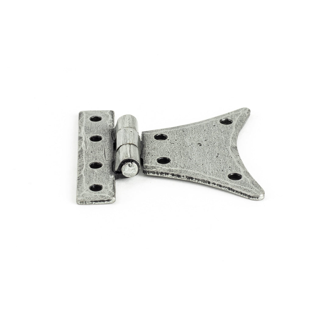 Pewter 2" Half Butterfly Hinge (pair) | From The Anvil-Butterfly Hinges-Yester Home
