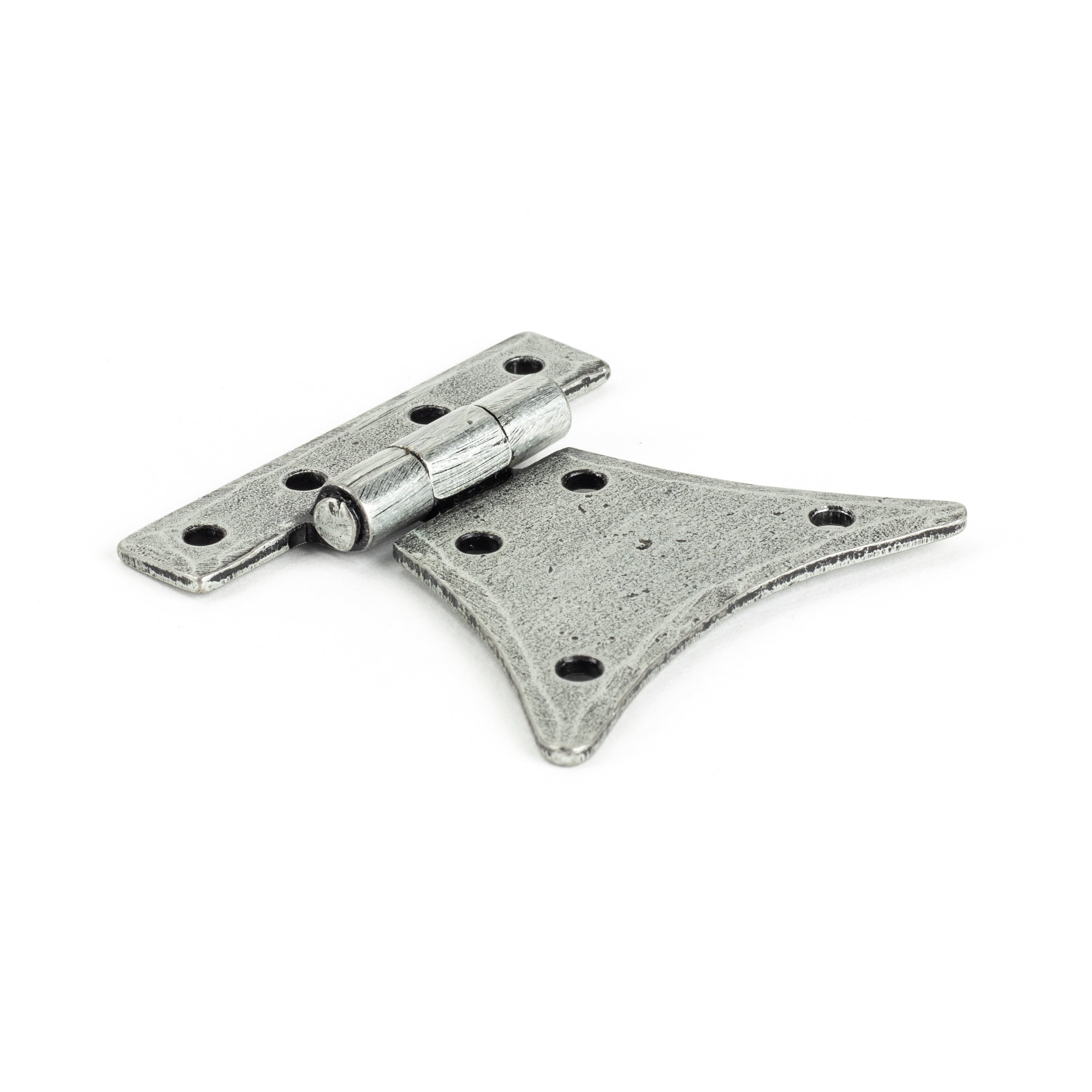 Pewter 2" Half Butterfly Hinge (pair) | From The Anvil-Butterfly Hinges-Yester Home