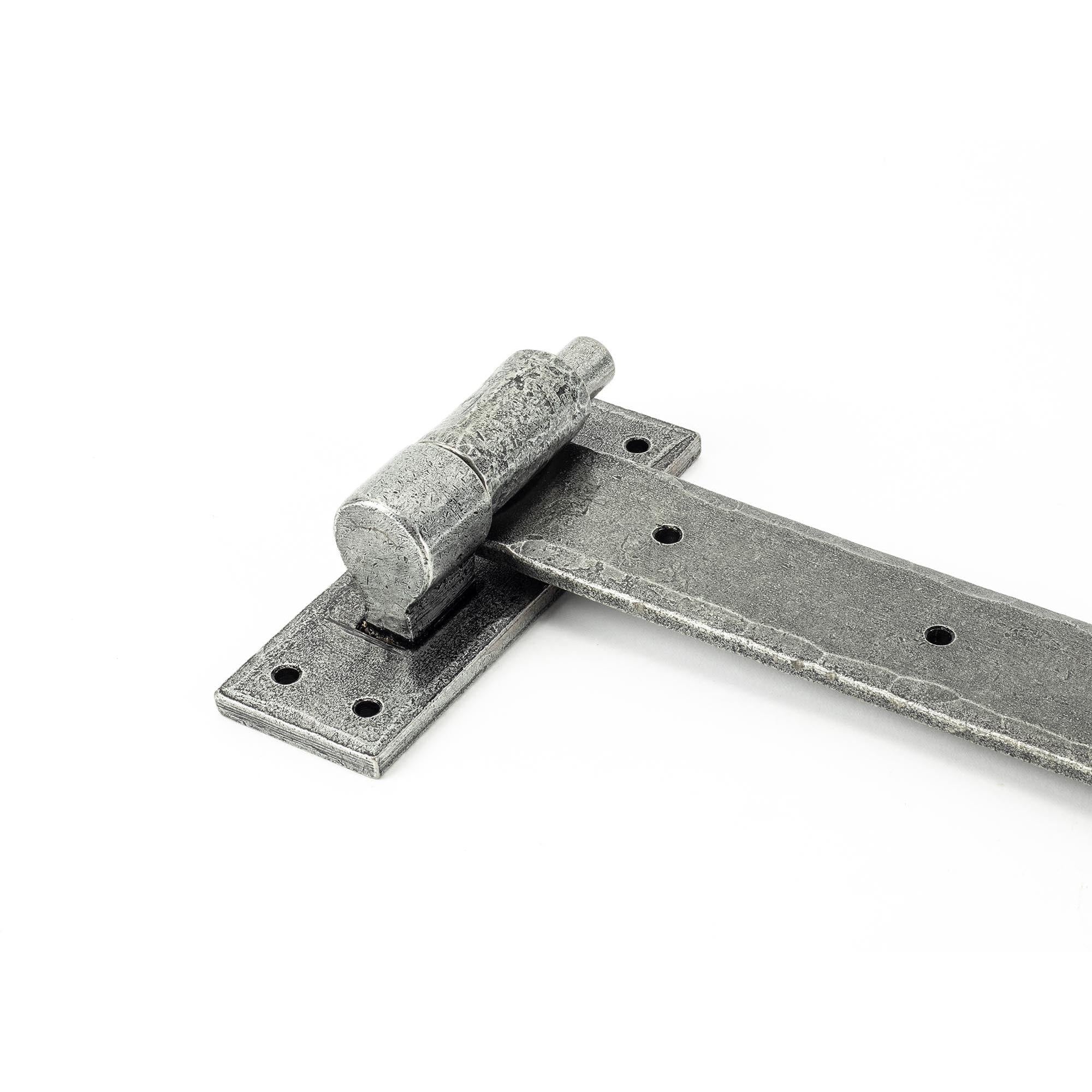 Pewter 24" Hook & Band Hinge (pair) | From The Anvil - Hook & Band Hinges - From The Anvil - Yester Home