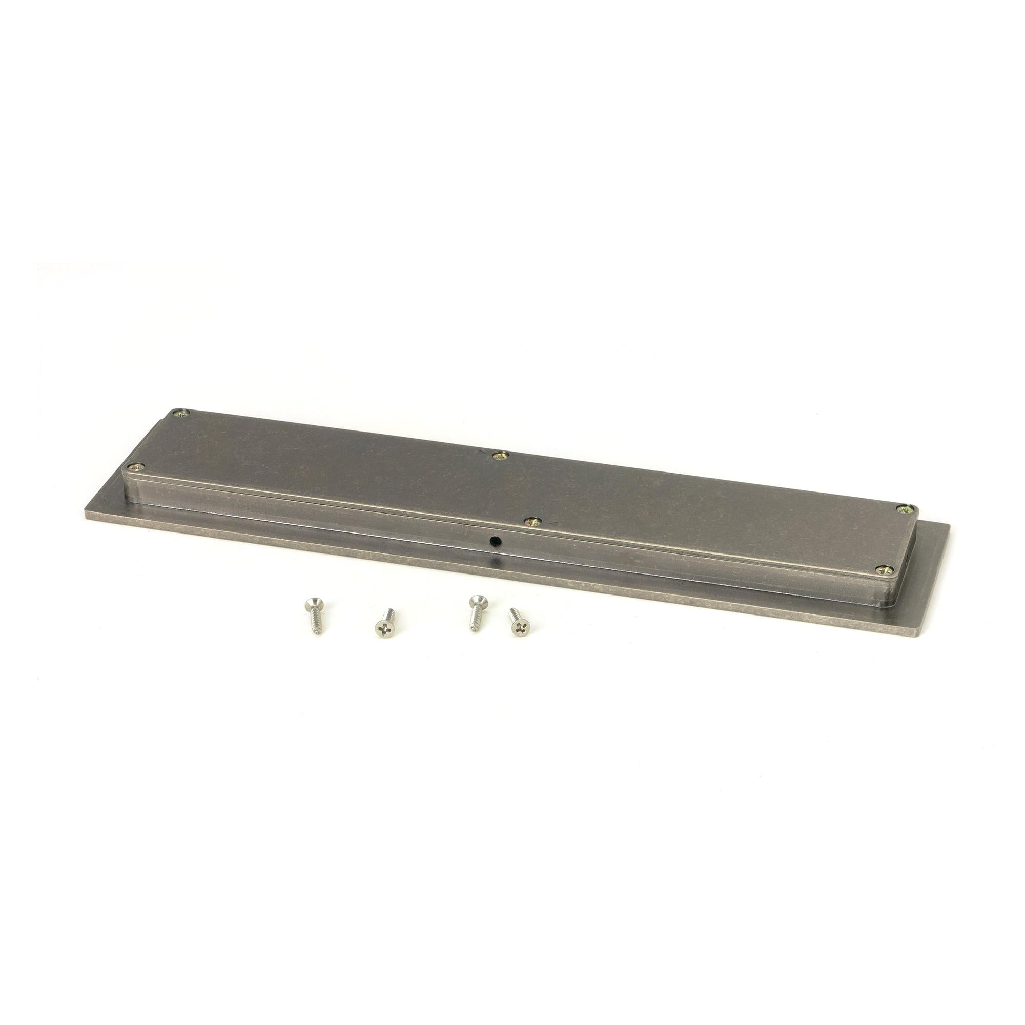 Pewter 250mm Plain Rectangular Pull | From The Anvil - Cabinet Pulls - From The Anvil - Yester Home