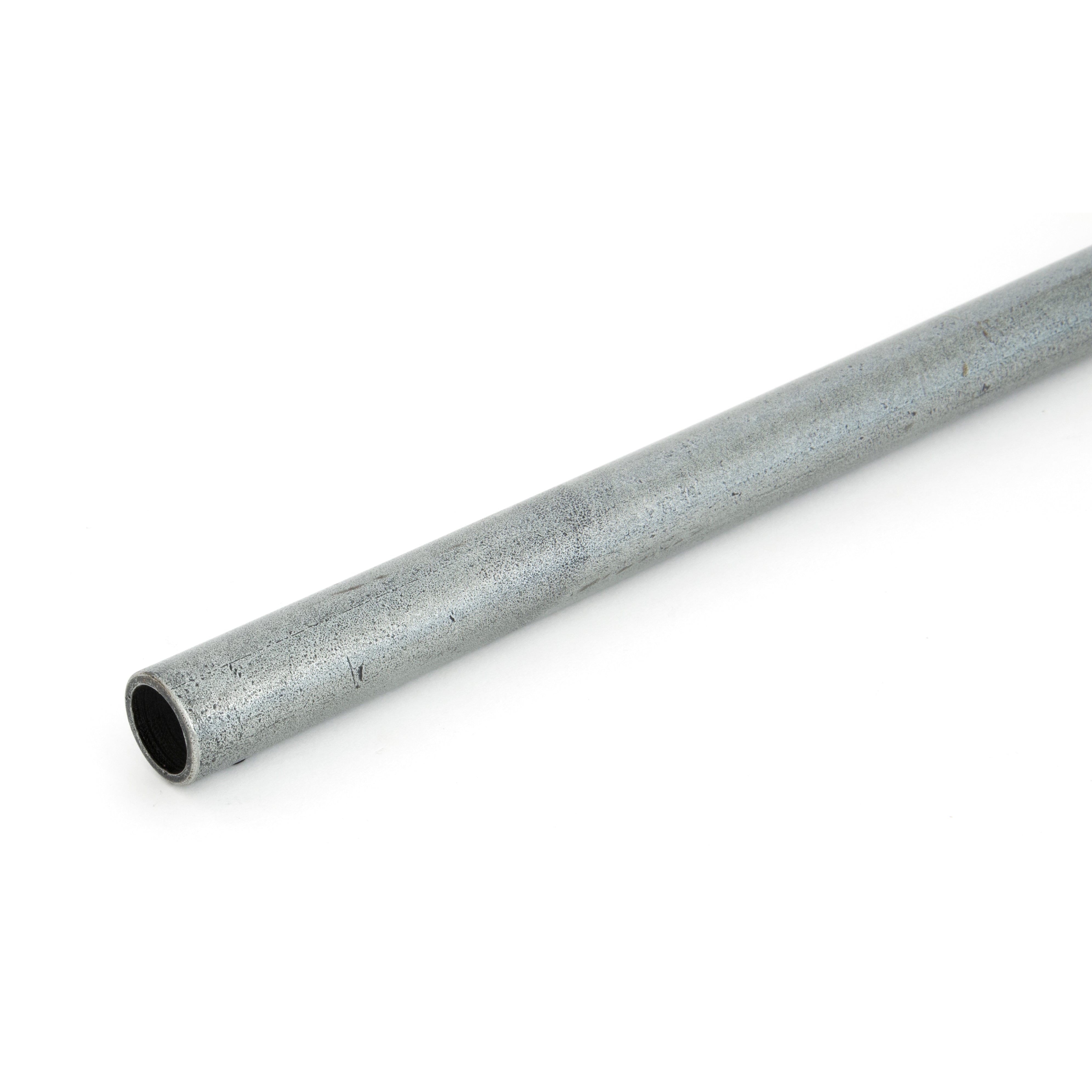 Pewter 2m Curtain Pole | From The Anvil-Poles-Yester Home