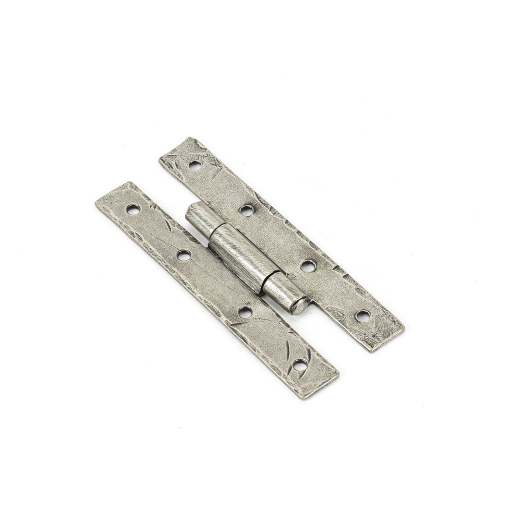 Pewter 3¼" H Hinge (pair) | From The Anvil-H & HL Hinges-Yester Home