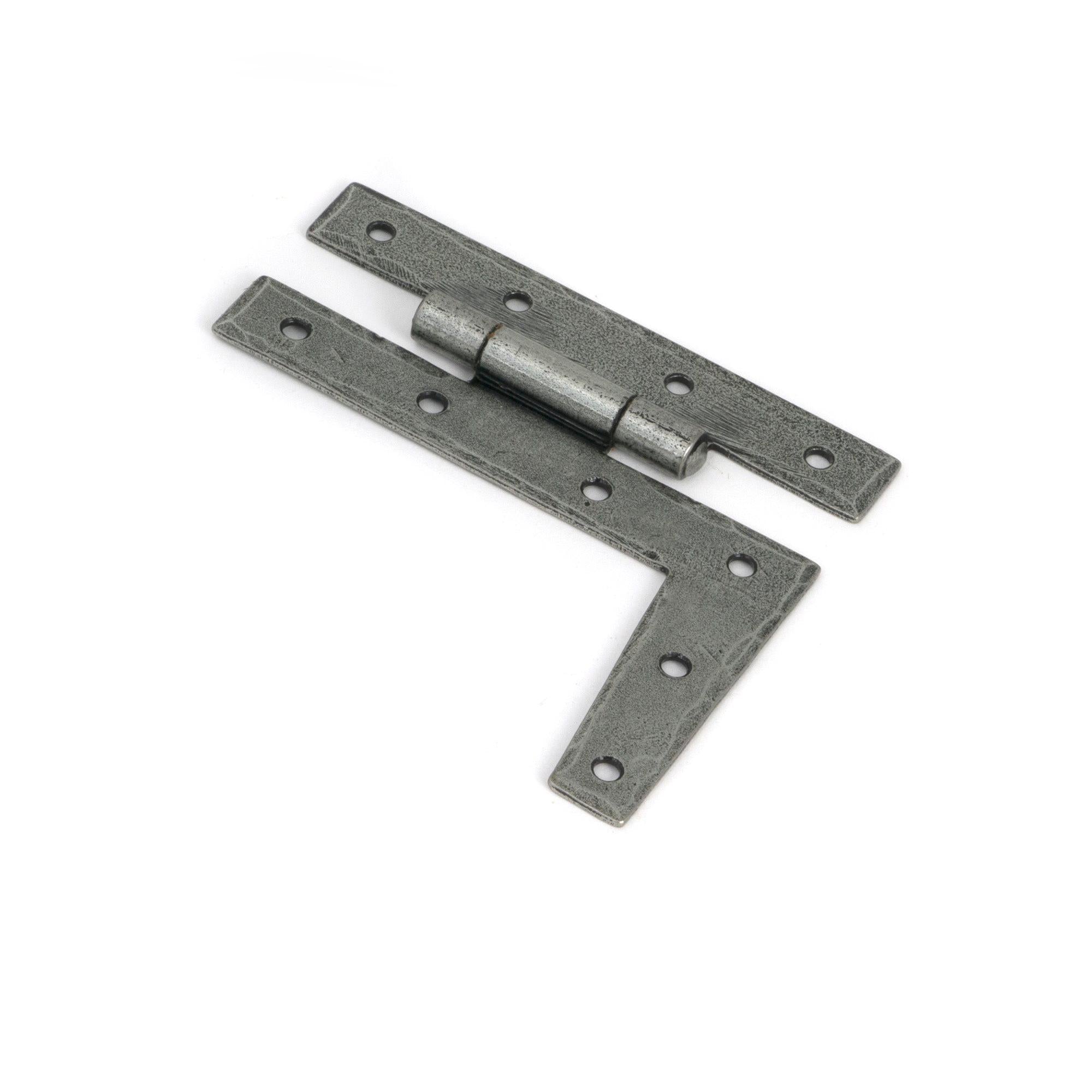 Pewter 3¼" HL Hinge (pair) | From The Anvil - H & HL Hinges - From The Anvil - Yester Home