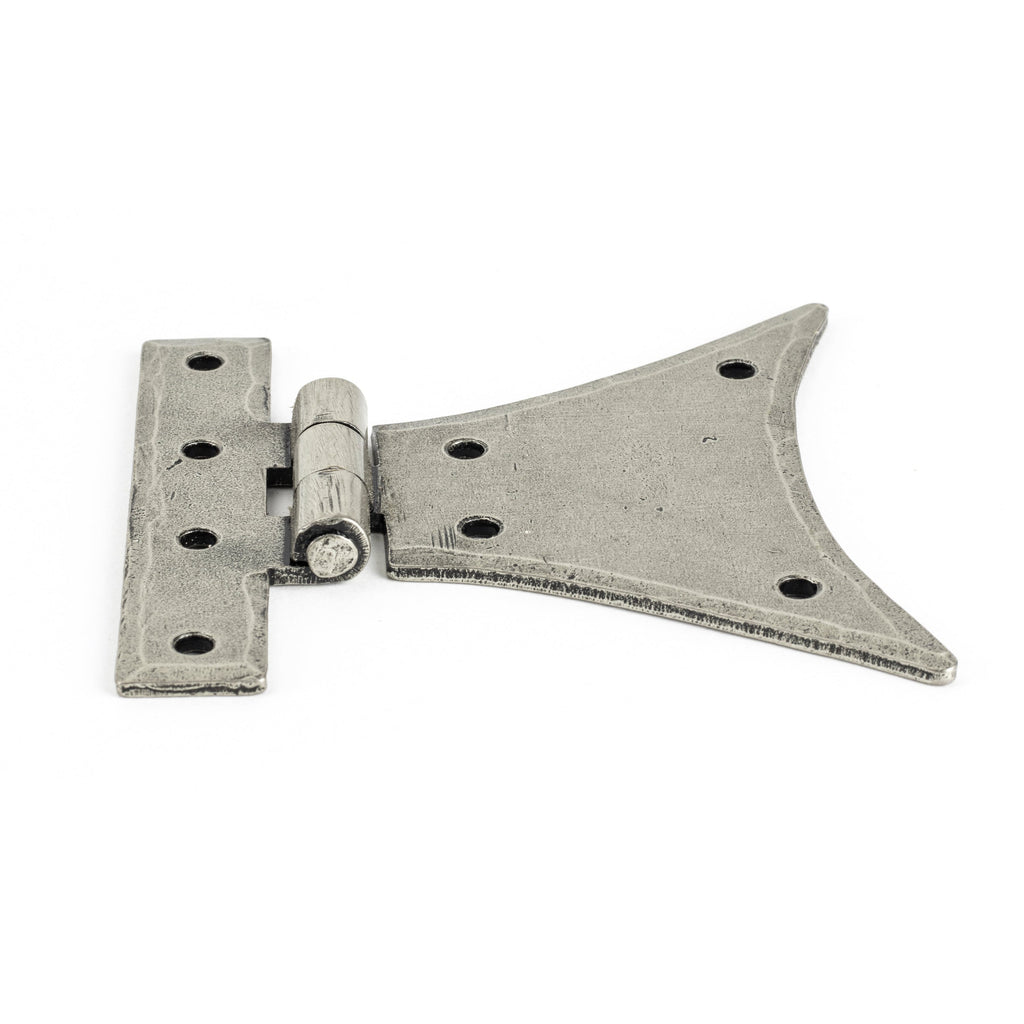 Pewter 3¼" Half Butterfly Hinge (pair) | From The Anvil-Butterfly Hinges-Yester Home