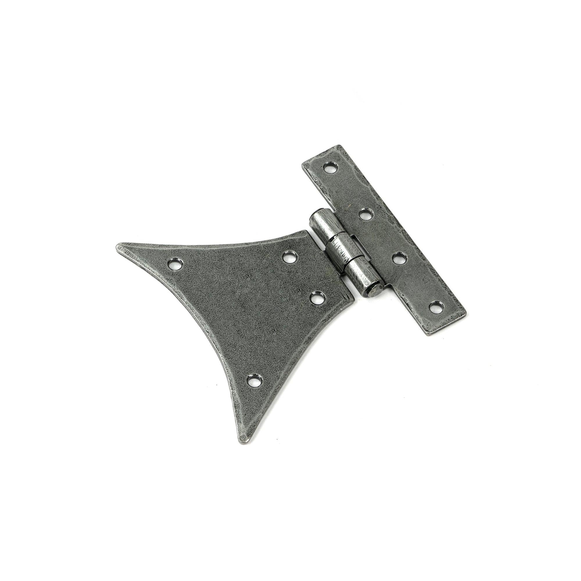 Pewter 3¼" Half Butterfly Hinge (pair) | From The Anvil - Butterfly Hinges - From The Anvil - Yester Home
