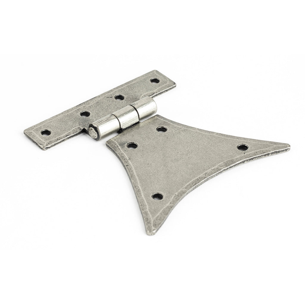Pewter 3¼" Half Butterfly Hinge (pair) | From The Anvil-Butterfly Hinges-Yester Home