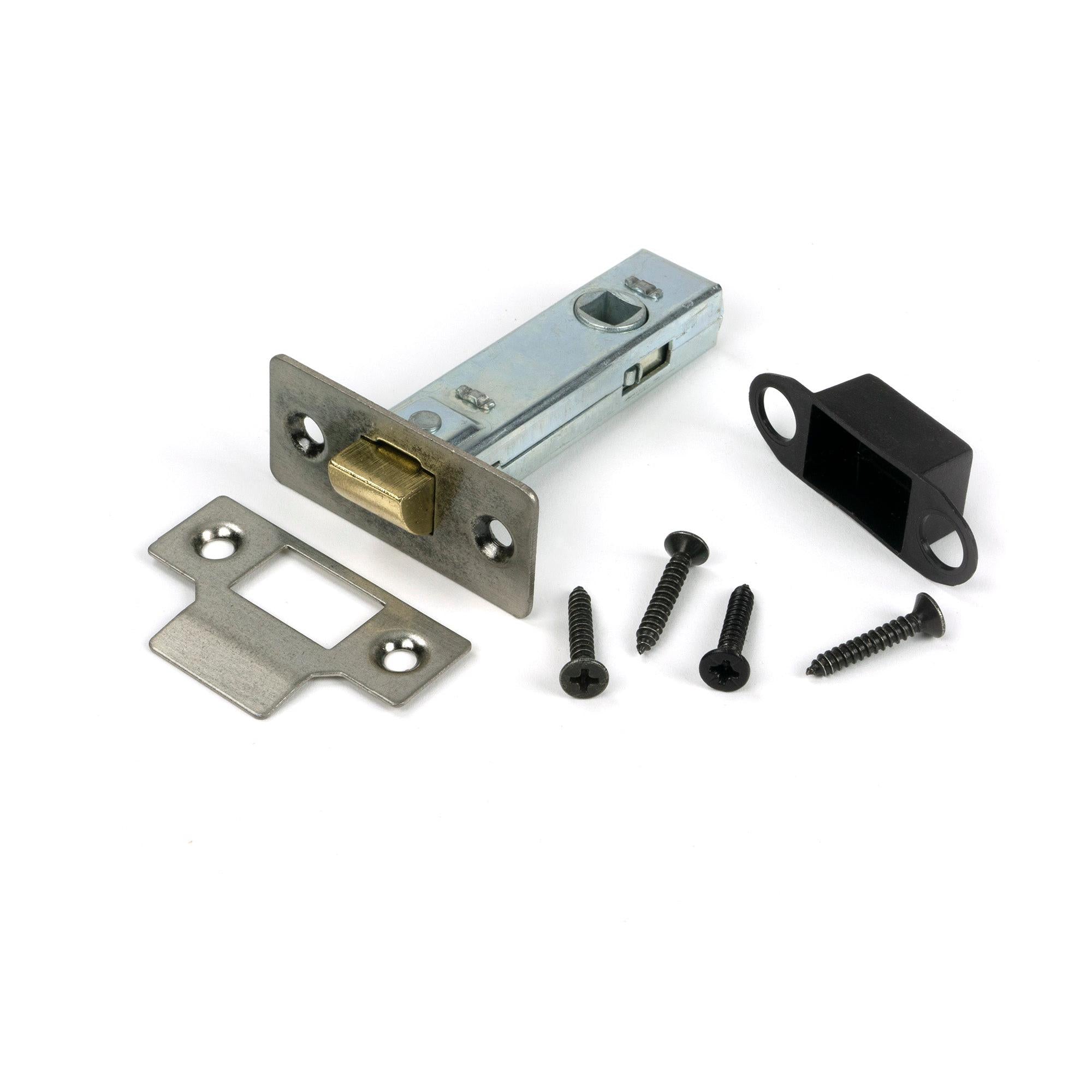 Pewter 3" Tubular Mortice Latch - Latches - From The Anvil - Yester Home