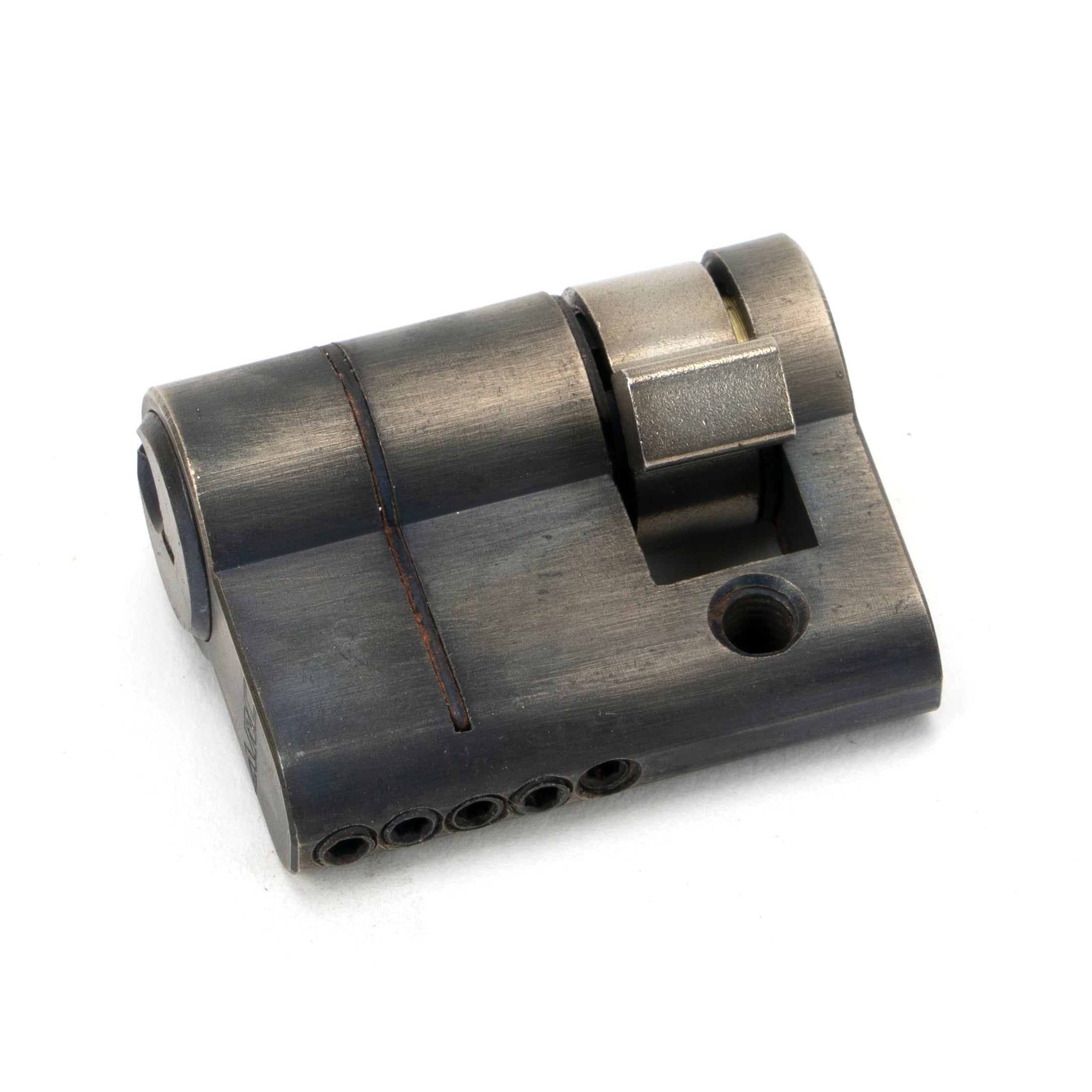 Pewter 30/10 5pin Single Cylinder | From The Anvil-Euro Cylinders-Yester Home