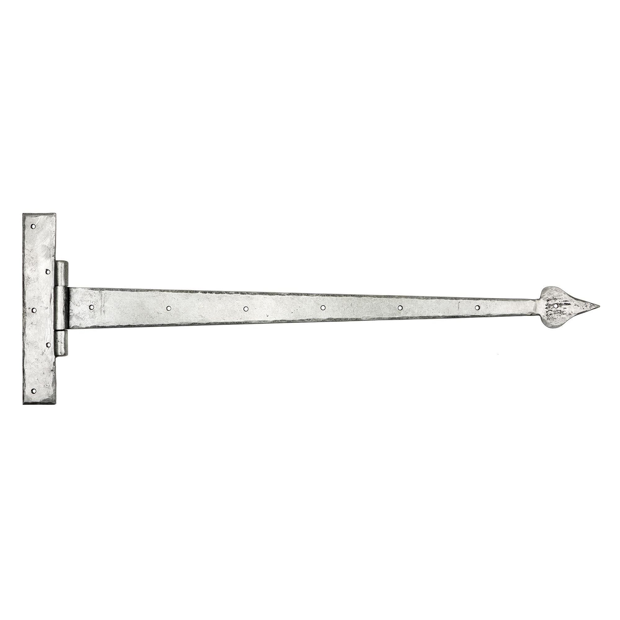 Pewter 36" Barn Door T Hinge (pair) | From The Anvil - T Hinges - From The Anvil - Yester Home