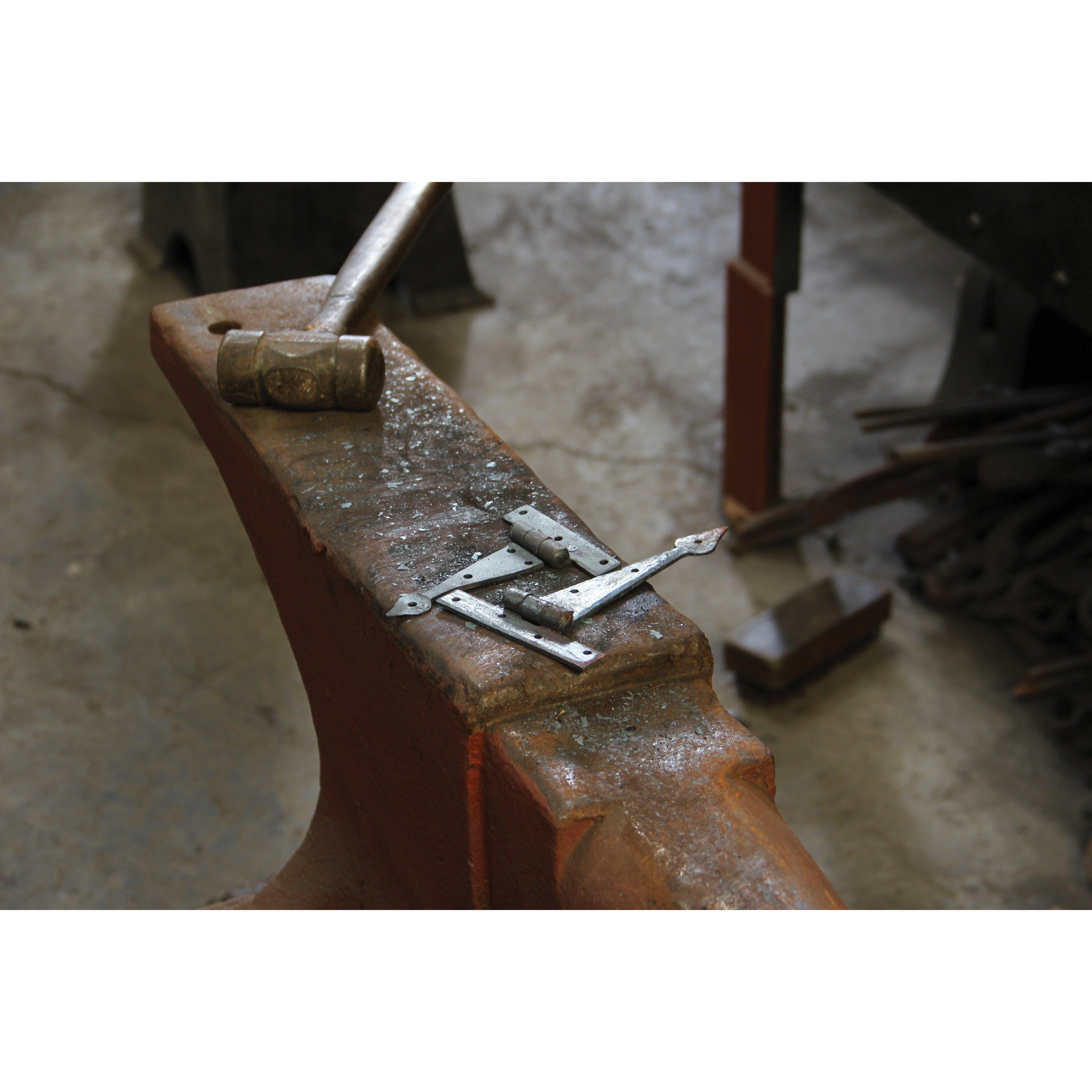 Pewter 4" Arrow Head T Hinge (pair) | From The Anvil-T Hinges-Yester Home