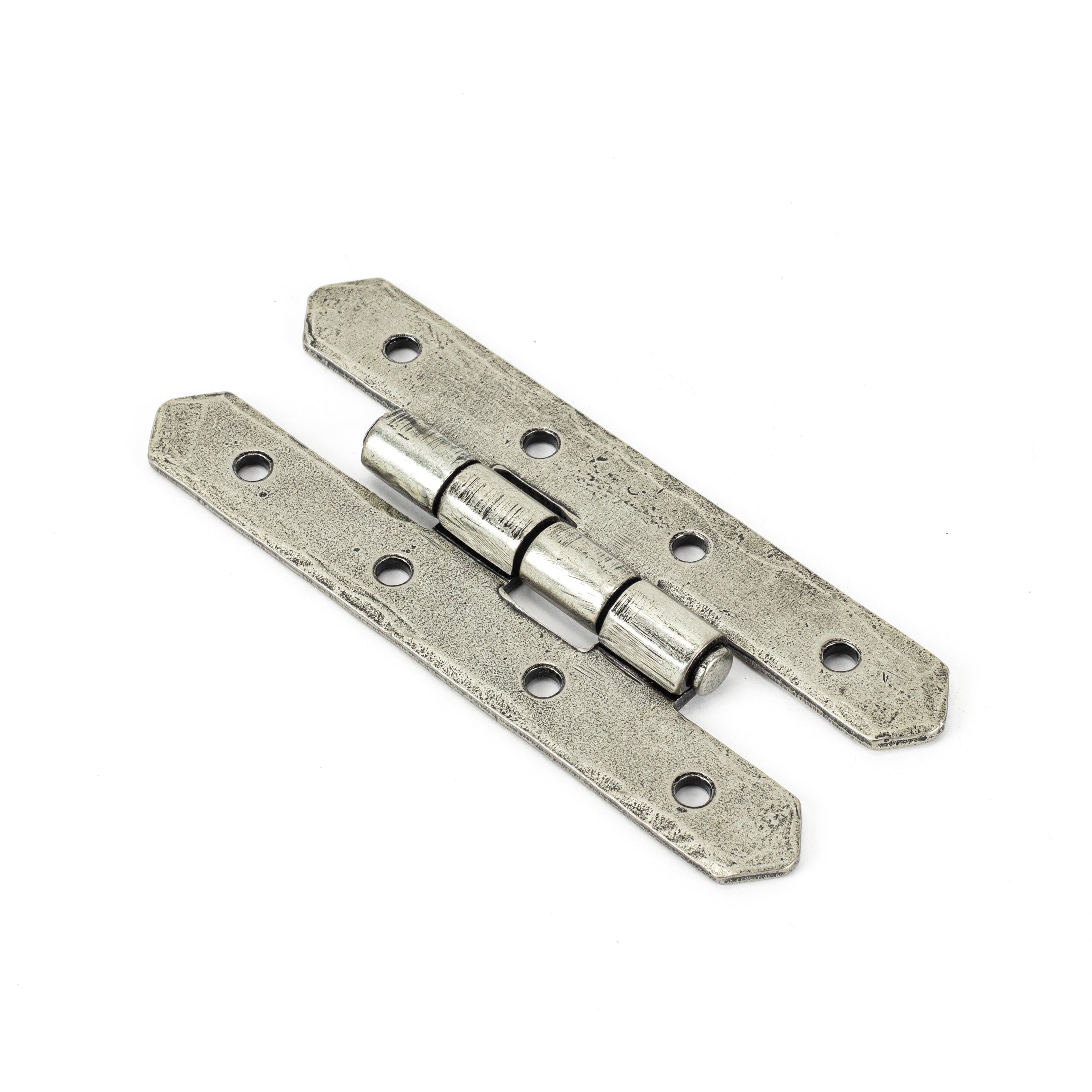 Pewter 4" H Hinge (pair) | From The Anvil-H & HL Hinges-Yester Home