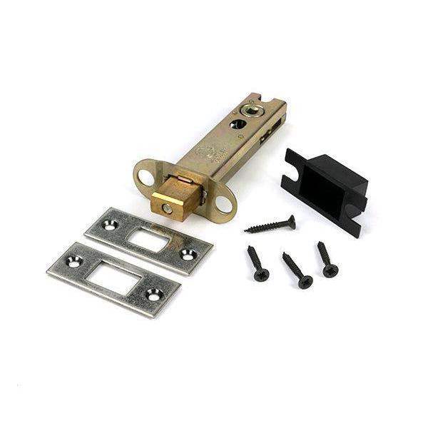 Pewter 4" Heavy Duty Tubular Deadbolt - Deadlocks & Deadbolts - From The Anvil - Yester Home