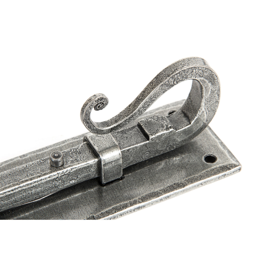 Pewter 4" Shepherd's Crook Universal Bolt | From The Anvil-Bolts-Yester Home