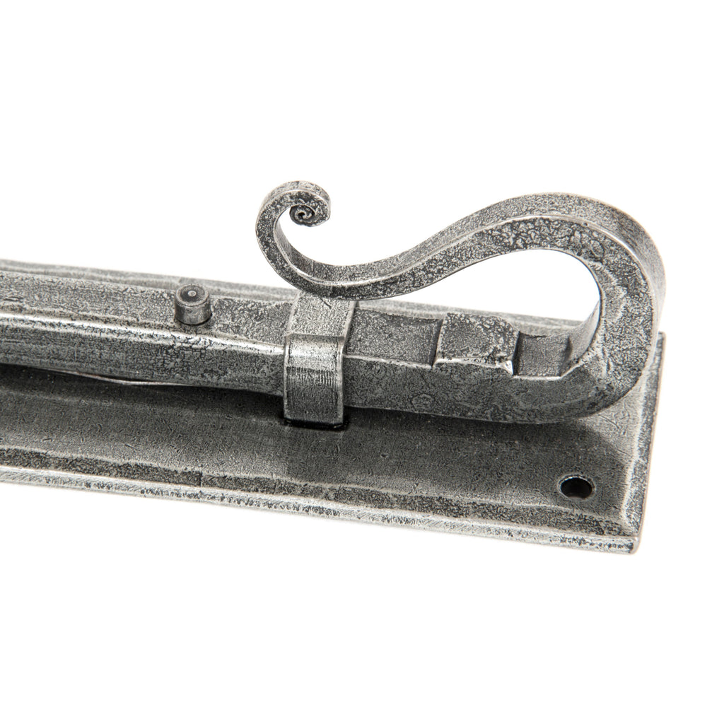 Pewter 4" Shepherd's Crook Universal Bolt | From The Anvil-Bolts-Yester Home