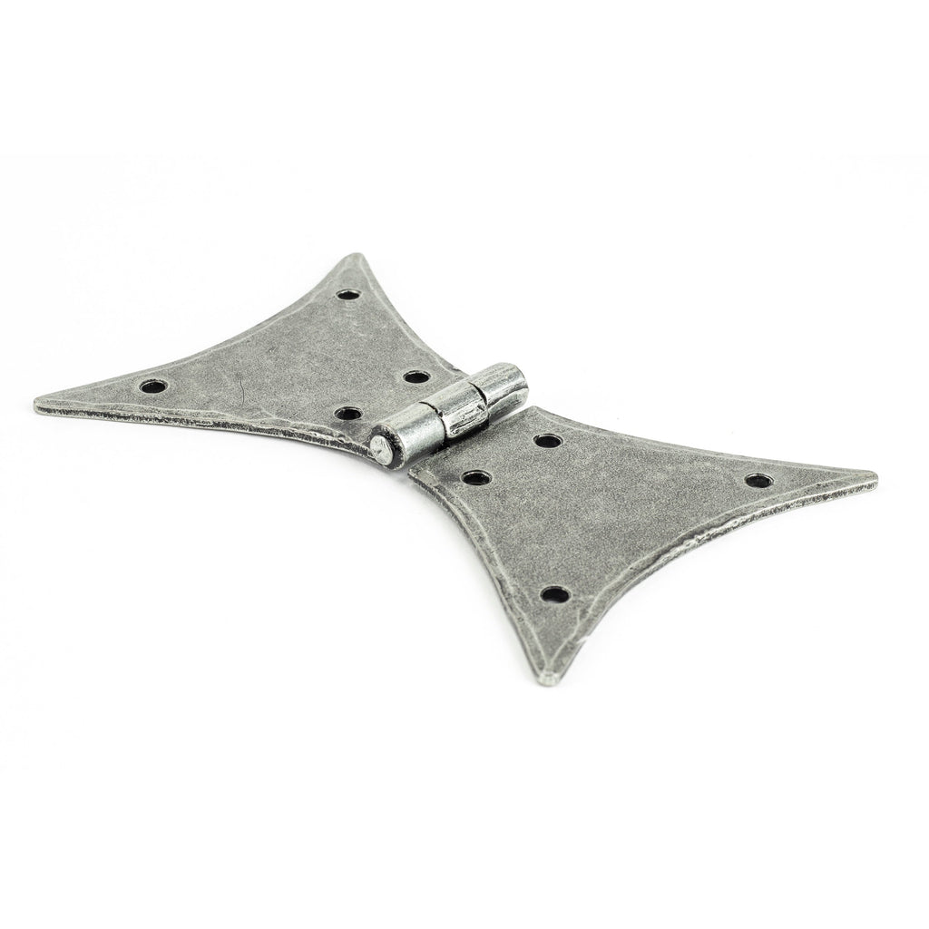 Pewter 5" Butterfly Hinge (pair) | From The Anvil-Butterfly Hinges-Yester Home