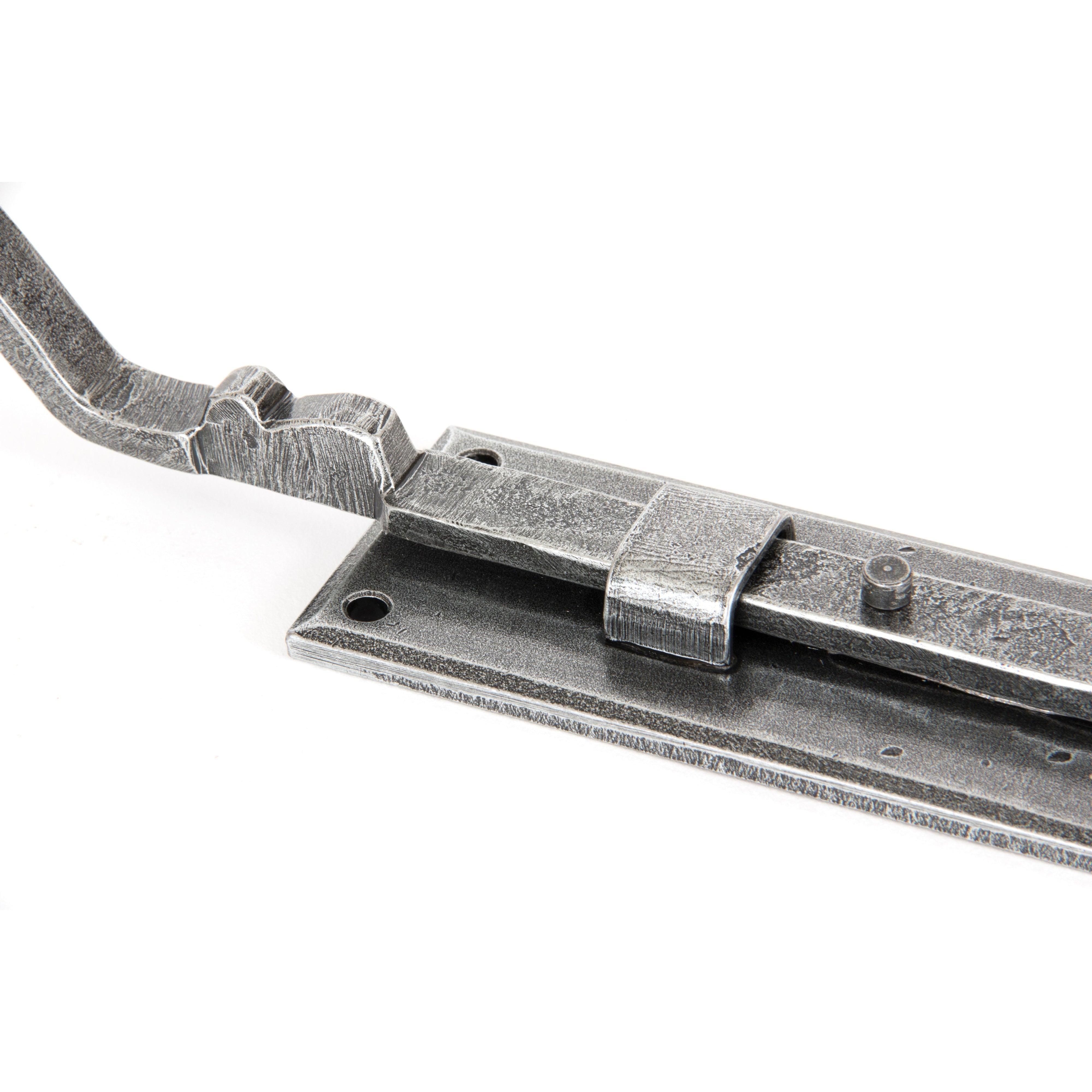 Pewter 6" French Door Bolt | From The Anvil-Bolts-Yester Home