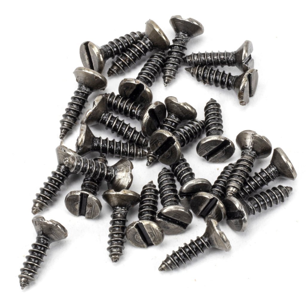 Pewter 6x½" Countersunk Screws (25) | From The Anvil-Screws & Bolts-Yester Home