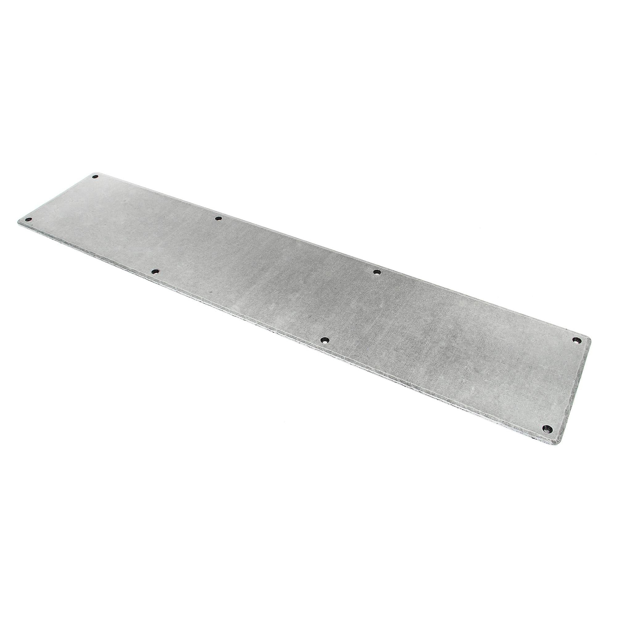 Pewter 700mm x 150mm Kick Plate | From The Anvil - Kickplates - From The Anvil - Yester Home