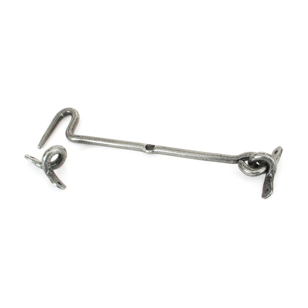 Pewter 8" Forged Cabin Hook | From The Anvil-Cabin Hooks-Yester Home