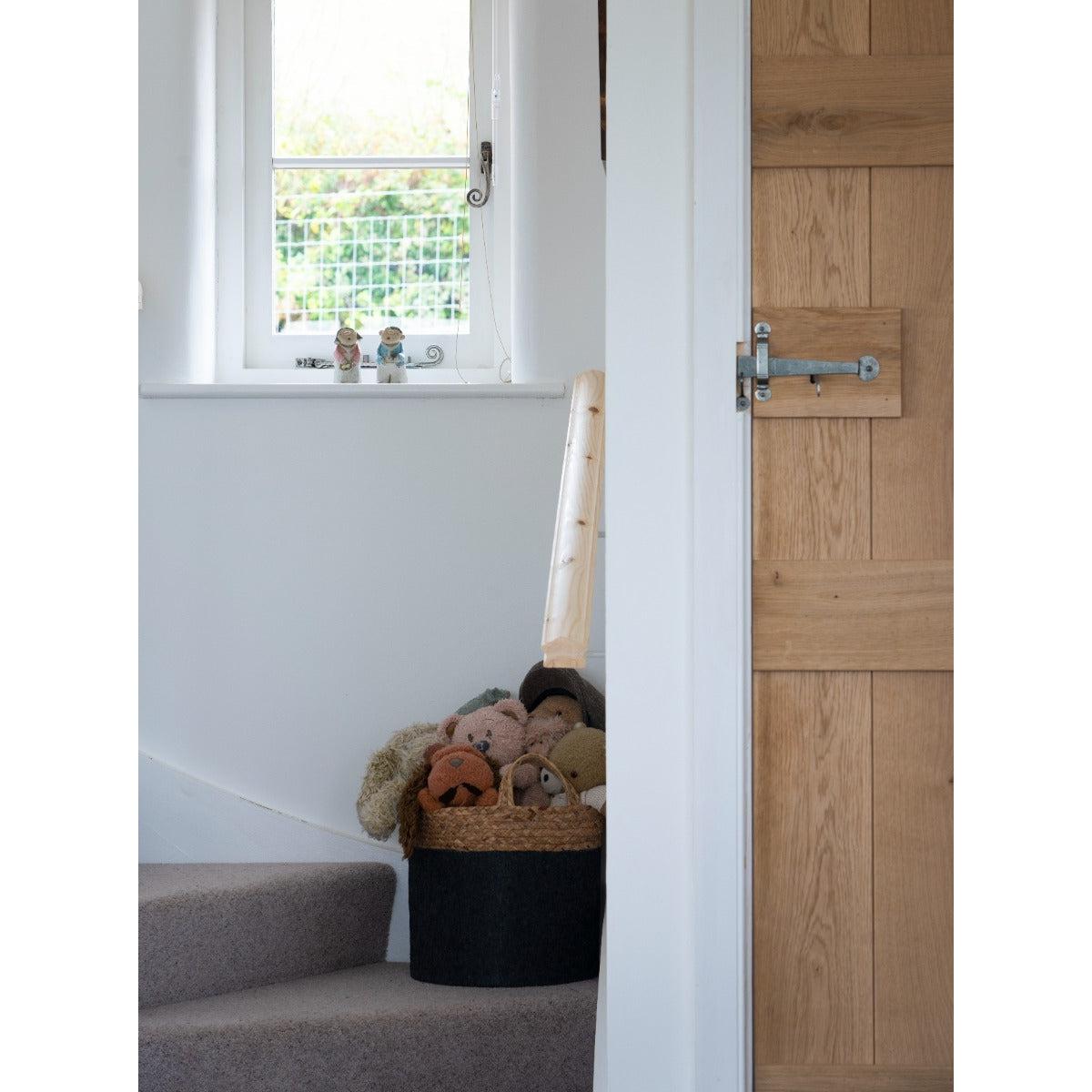 Pewter 8" Monkeytail Stay | From The Anvil-Stays-Yester Home
