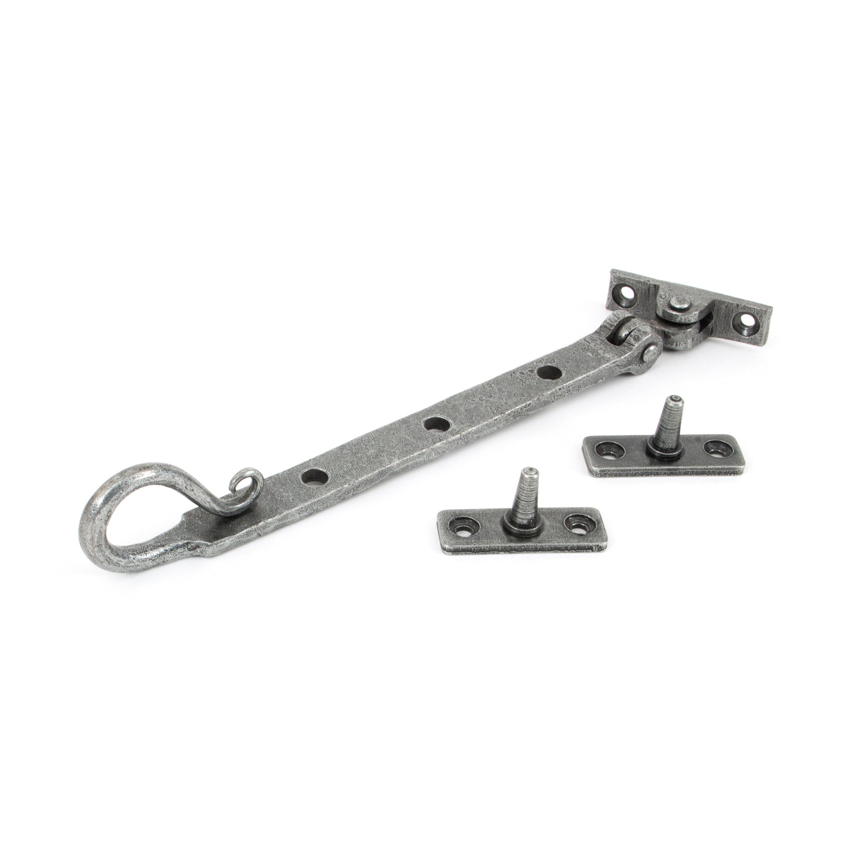 Pewter 8" Shepherd's Crook Stay | From The Anvil-Stays-Yester Home