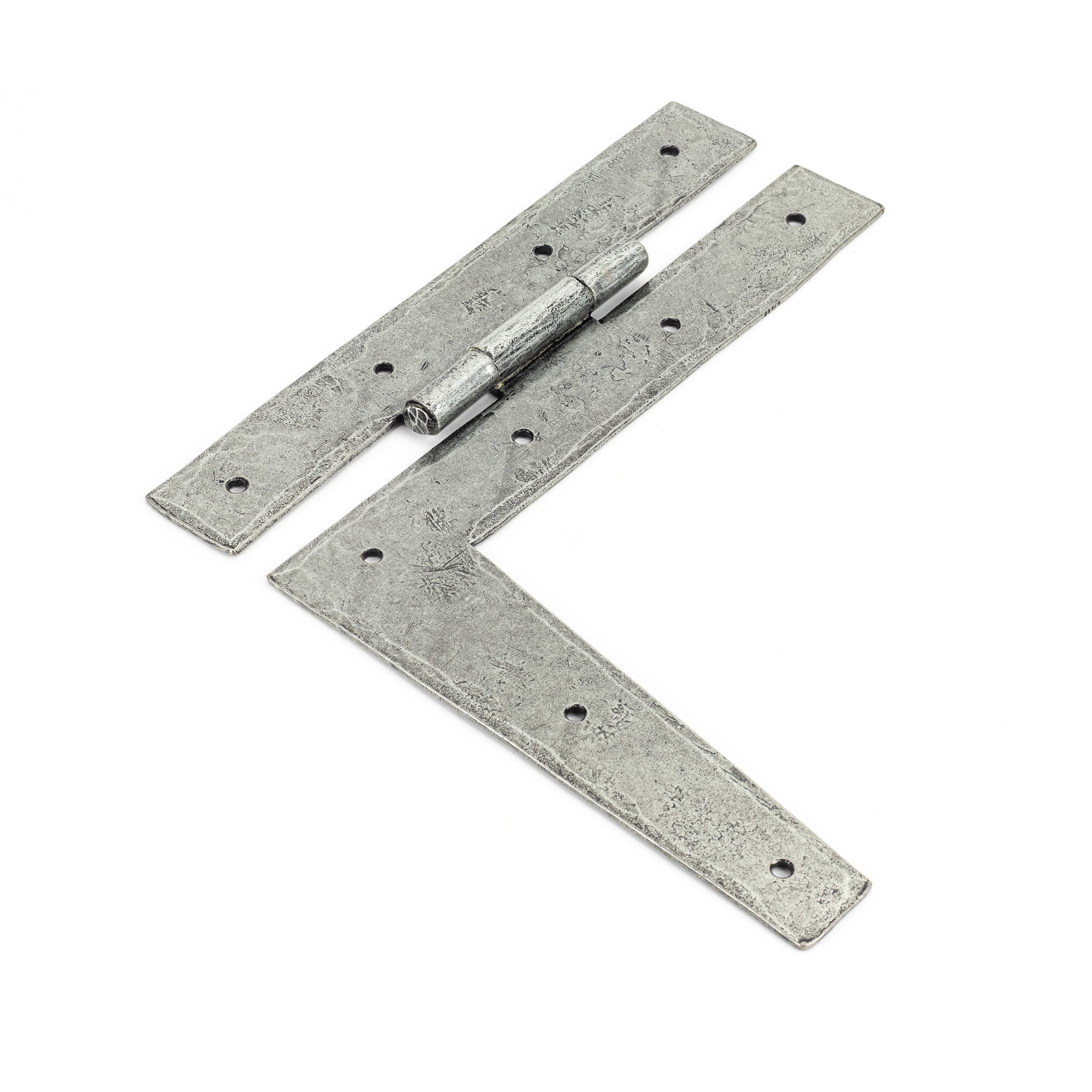 Pewter 9" HL Hinge (pair) | From The Anvil-H & HL Hinges-Yester Home