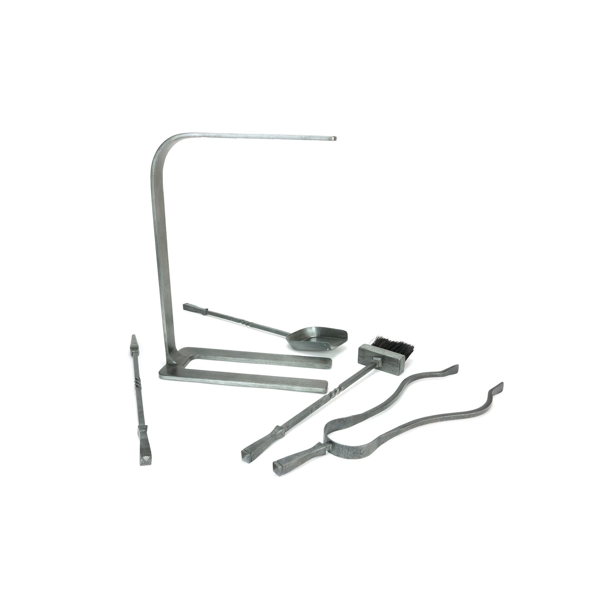 Pewter Arc Companion Set - Avon Tools | From The Anvil - Fire Companion Set - From The Anvil - Yester Home