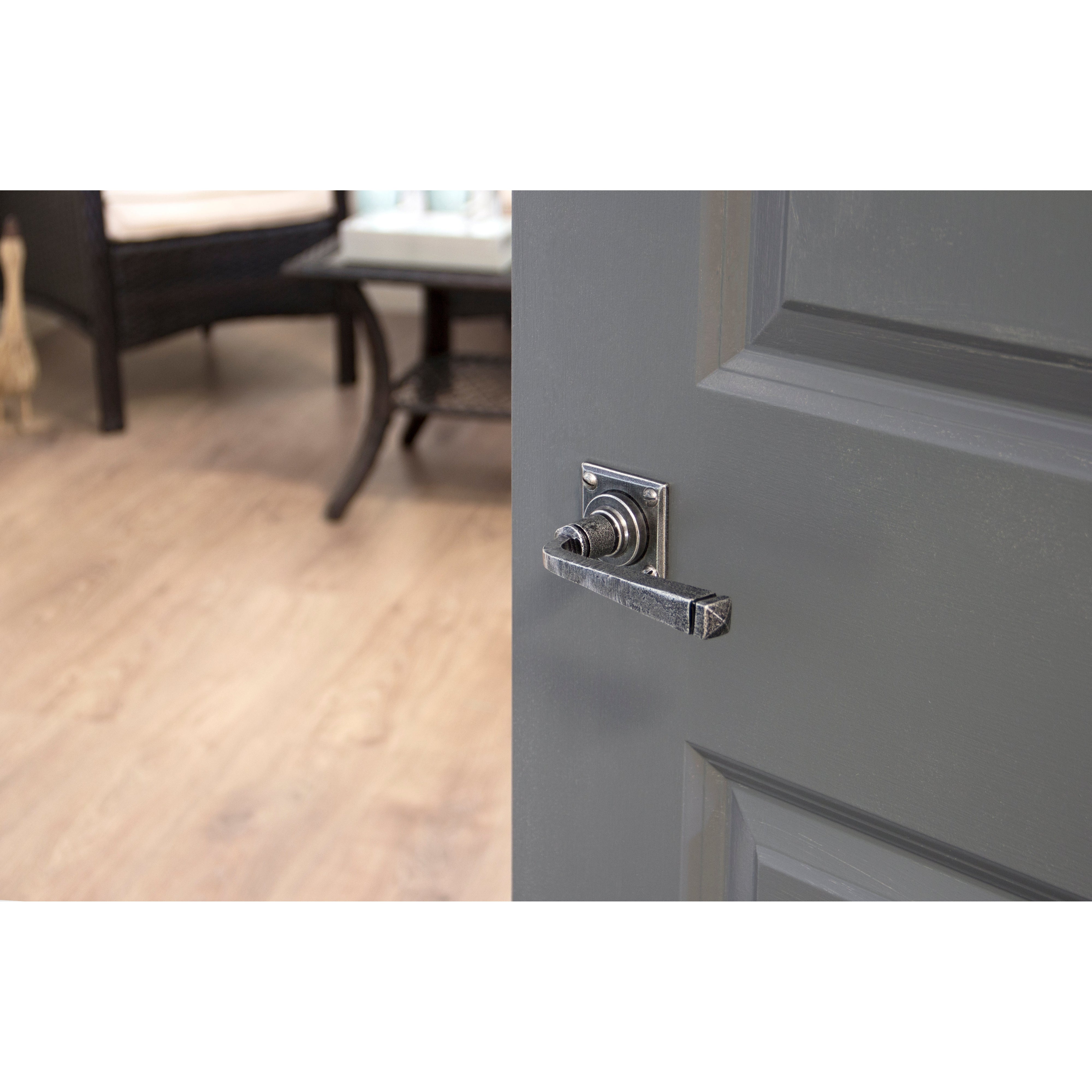 Pewter Avon Lever on Rose Set Unsprung | From The Anvil-Lever on Rose-Yester Home