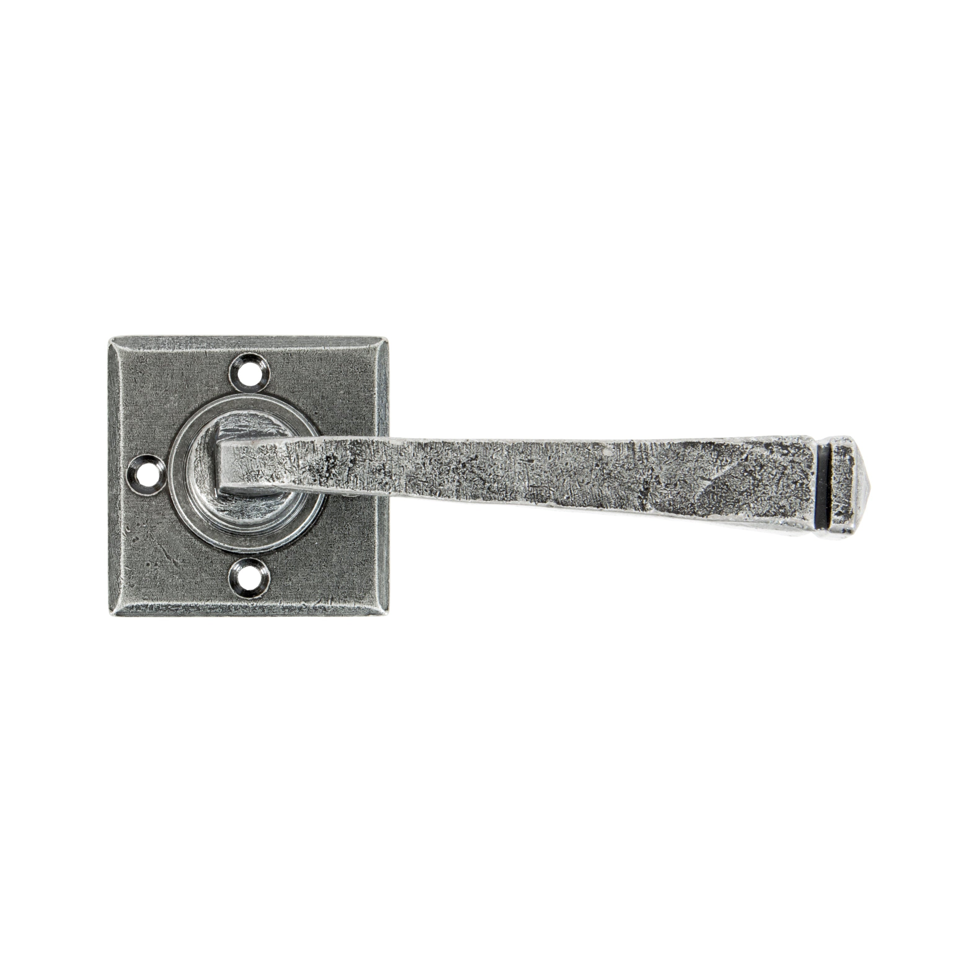 Pewter Avon Lever on Rose Set Unsprung | From The Anvil-Lever on Rose-Yester Home