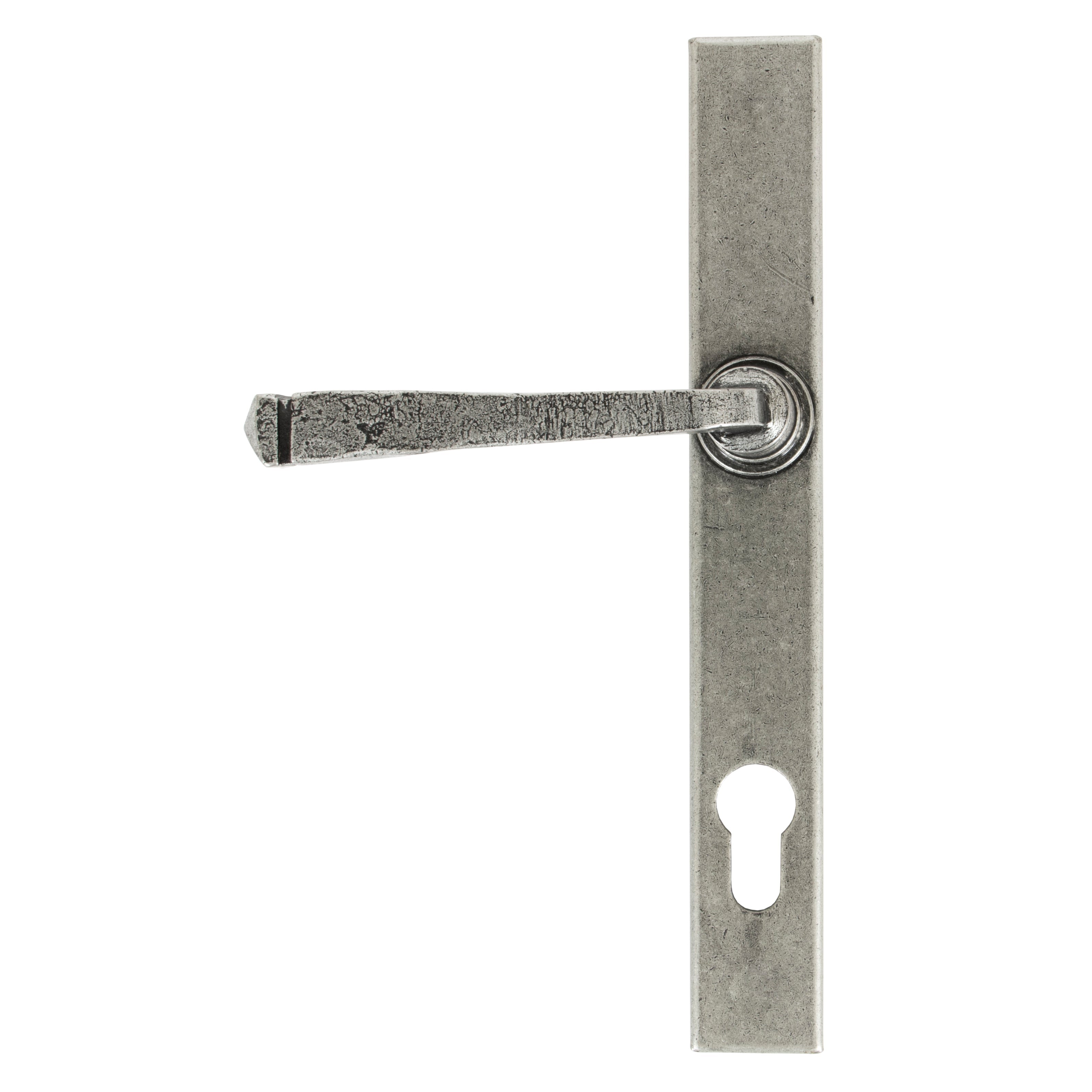 Pewter Avon Slimline Lever Espag. Lock Set | From The Anvil-Espagnolette-Yester Home