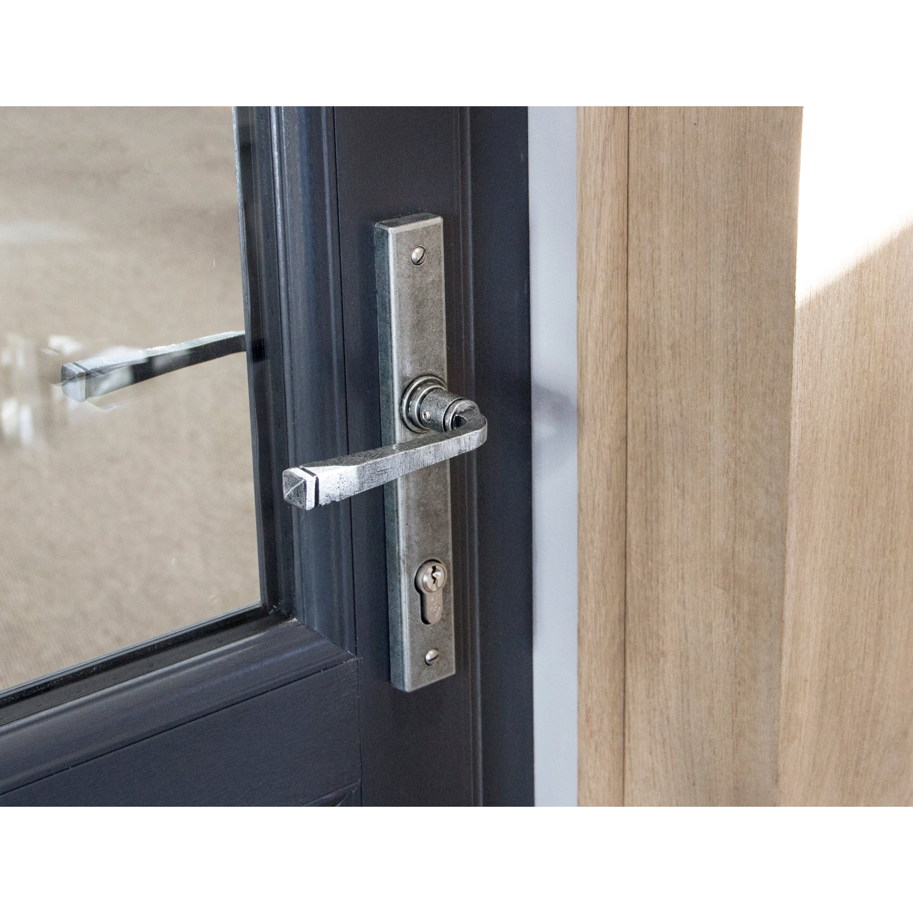 Pewter Avon Slimline Lever Espag. Lock Set | From The Anvil-Espagnolette-Yester Home