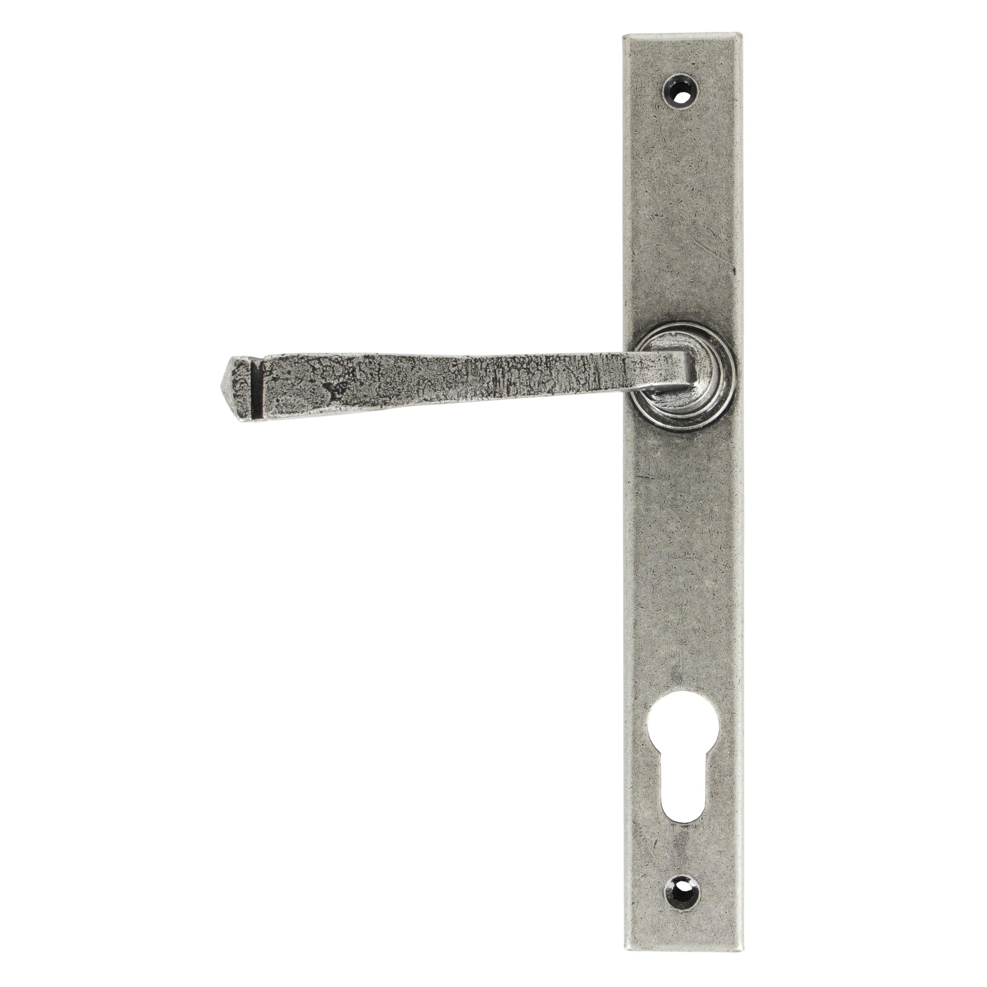 Pewter Avon Slimline Lever Espag. Lock Set | From The Anvil-Espagnolette-Yester Home