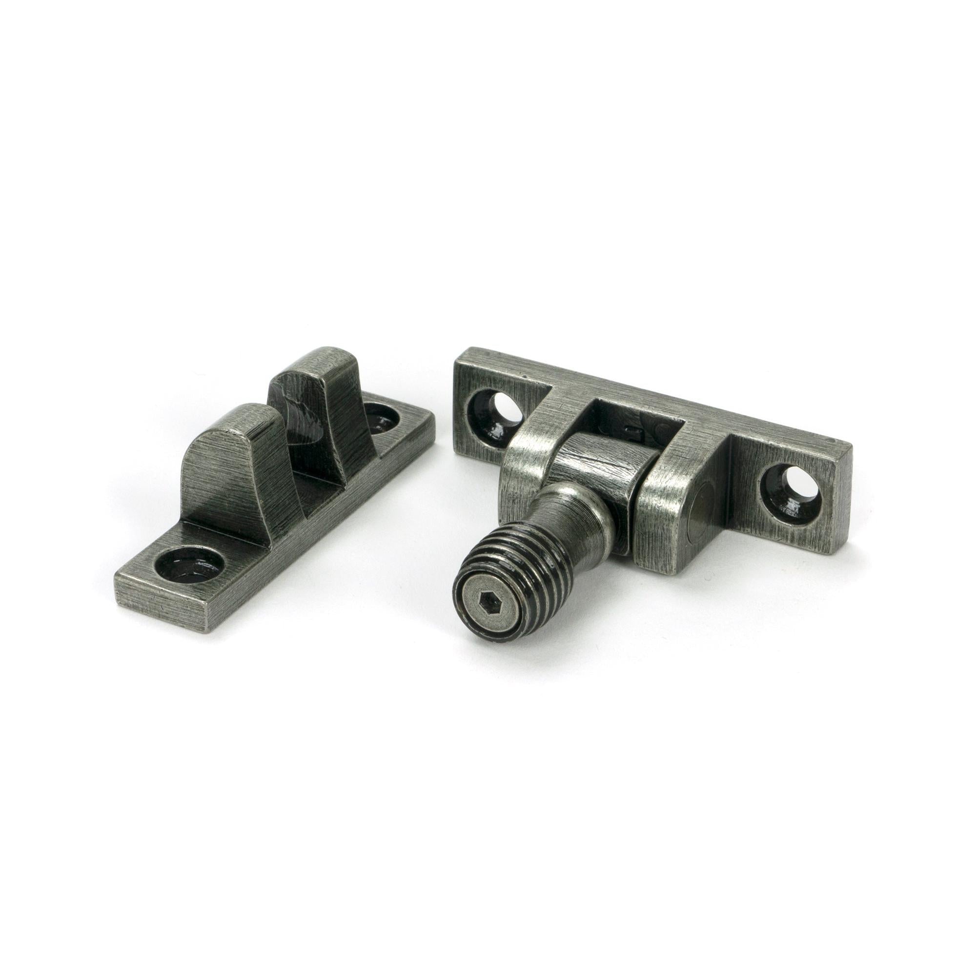 Pewter Beehive Brighton Fastener - Narrow (Square) - Brighton Fasteners - From The Anvil - Yester Home