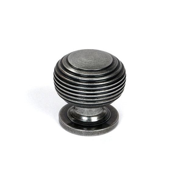 Pewter Beehive Cabinet Knob 30mm | From The Anvil-Cabinet Knobs-Yester Home