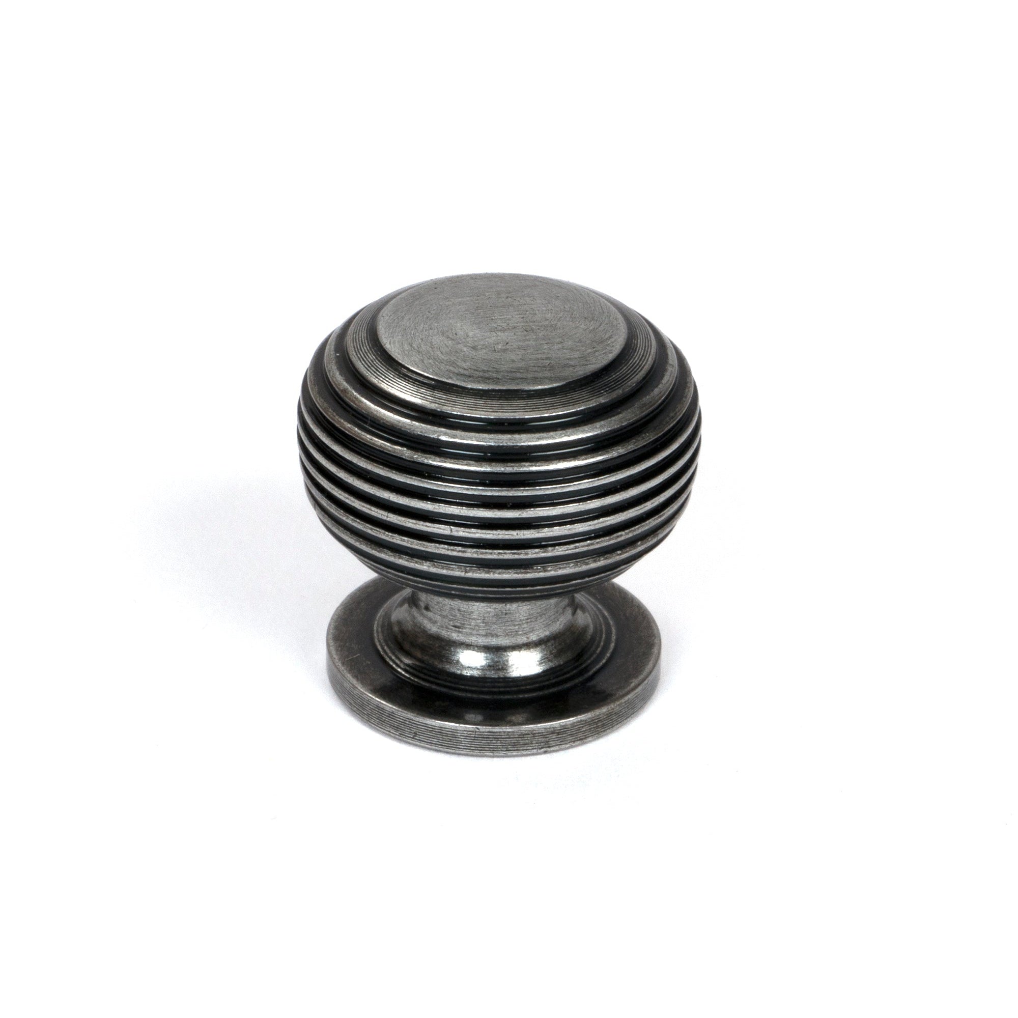 Pewter Beehive Cabinet Knob 30mm | From The Anvil-Cabinet Knobs-Yester Home