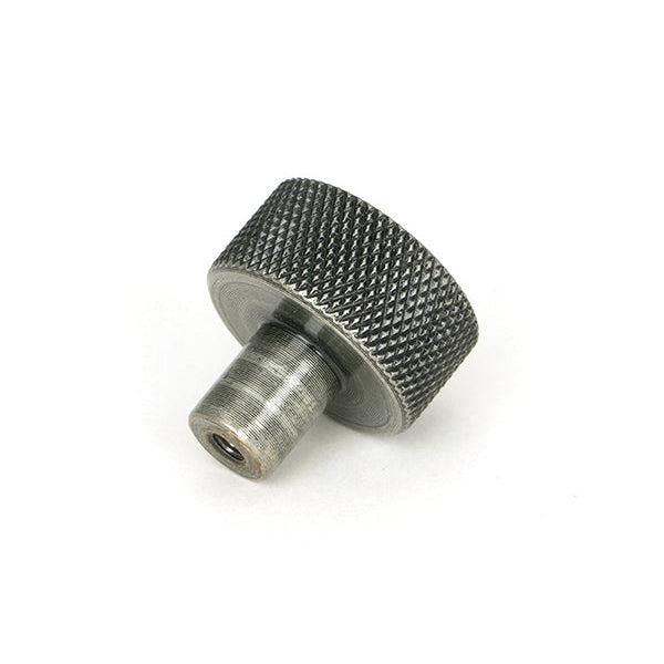 Pewter Brompton Cabinet Knob - 25mm (No rose) | From The Anvil-Cabinet Knobs-Yester Home