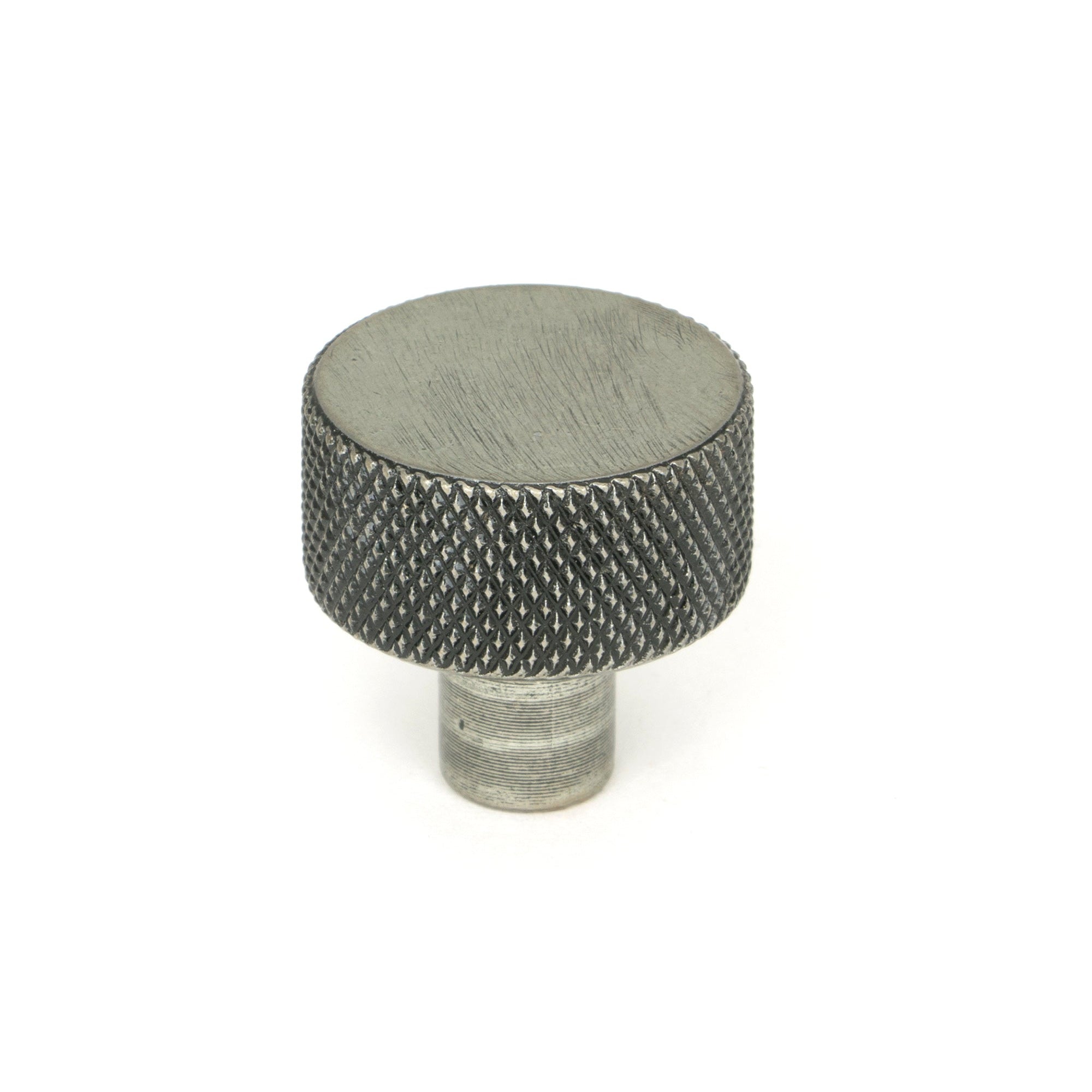 Pewter Brompton Cabinet Knob - 25mm (No rose) | From The Anvil-Cabinet Knobs-Yester Home